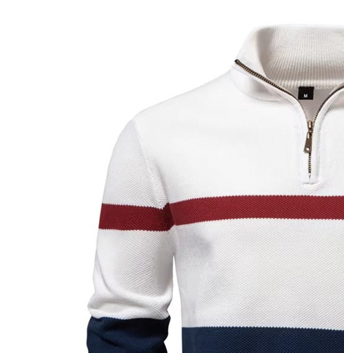 Premium-Sweater mit Reißverschluss 